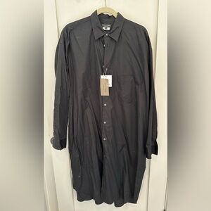 NWT Comme des Garçons Cotton Shirtdress